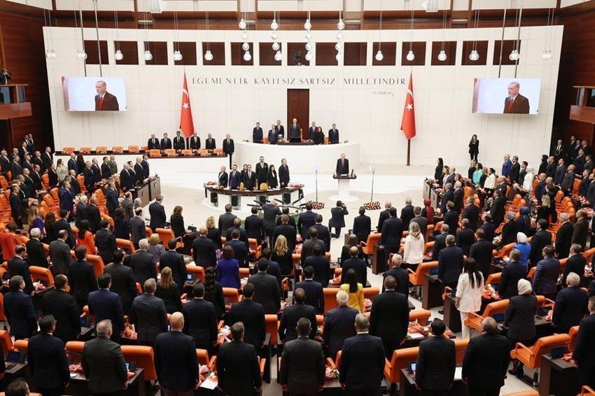 Türkiye Büyük Millet Meclisi'nde yeni yasama yılı başladı! 
