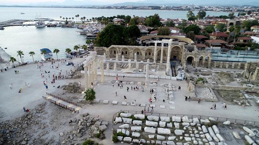 Side Athena Tapınağı, yüzyıllar sonra ayağa kalktı