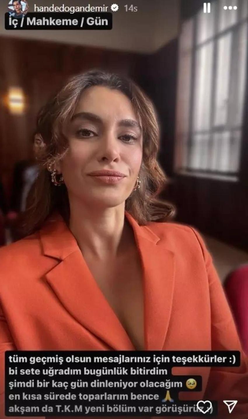 Hande Doğandemir korkuttu! Evde kaza geçirdi, hastanelik oldu