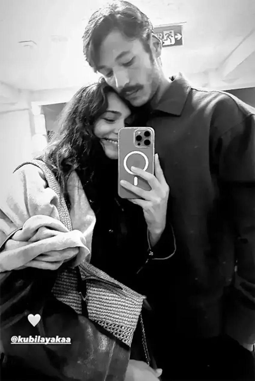 Hafsanur Sancaktutan Cannes dönüşü sevgilisi Kubilay Akayı yalnız bırakmadı