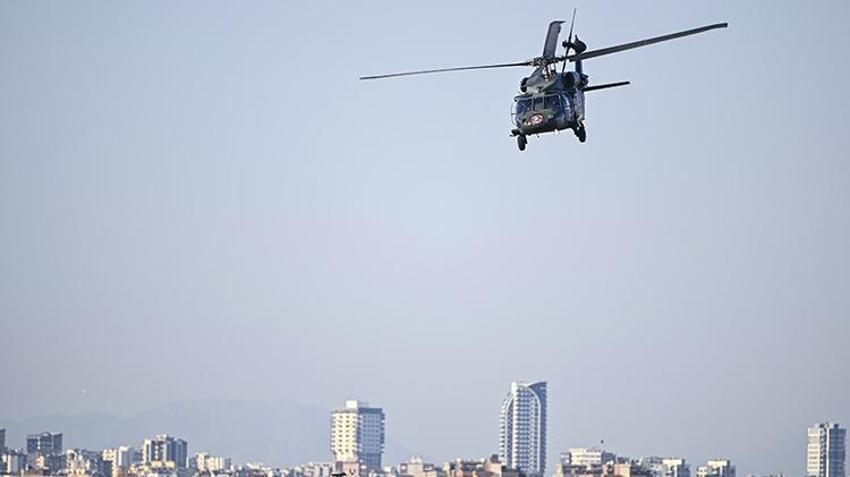 TEKNOFEST Adana'da bir ilki yaşadılar! Öğrenciler helikoptere binip Adana'yı gökyüzünden izledi
