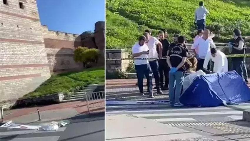 Edirnekapı surlarında dehşete düşüren vahşet! 2 kadını katledip intihar etti