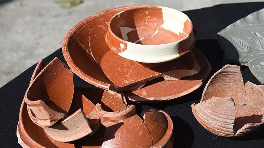 Smyrna Antik Kenti'nde Roma Dönemi'ne ait mutfak eşyaları bulundu