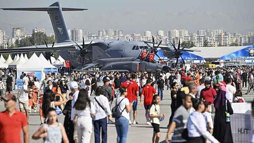 TEKNOFEST Adana'yı 1 milyon 100 bin kişi ziyaret etti