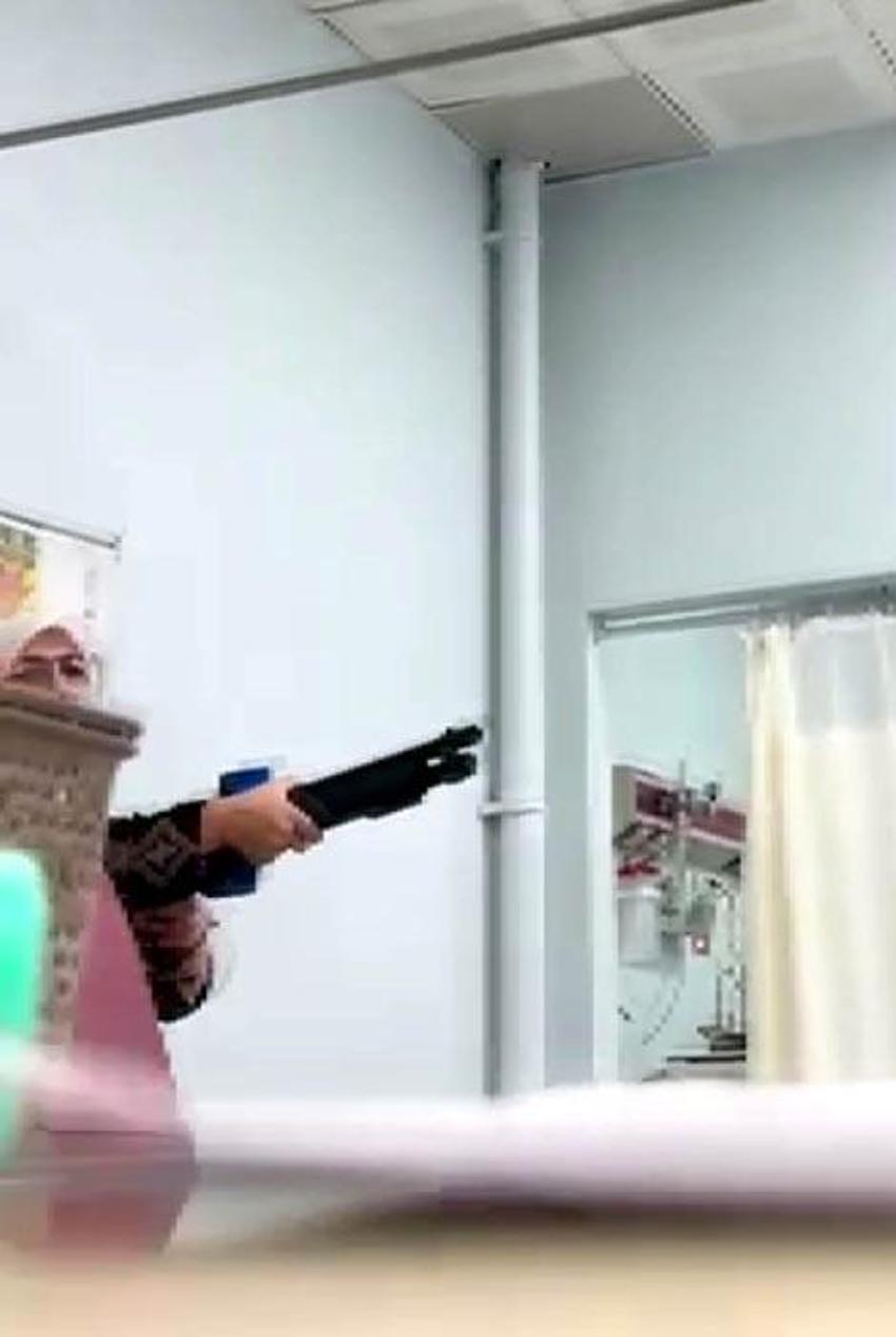 Tüfekle hastane basıp, 'çantamda bomba var' diyerek dehşet saçan kadın: Belki birileri beni öldürür diye hastaneye gittim