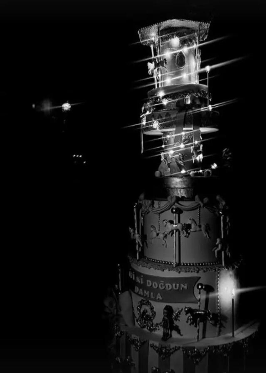  Danla Bilic yeni yaşını böyle kutladı! Devasa pastası çok beğenildi