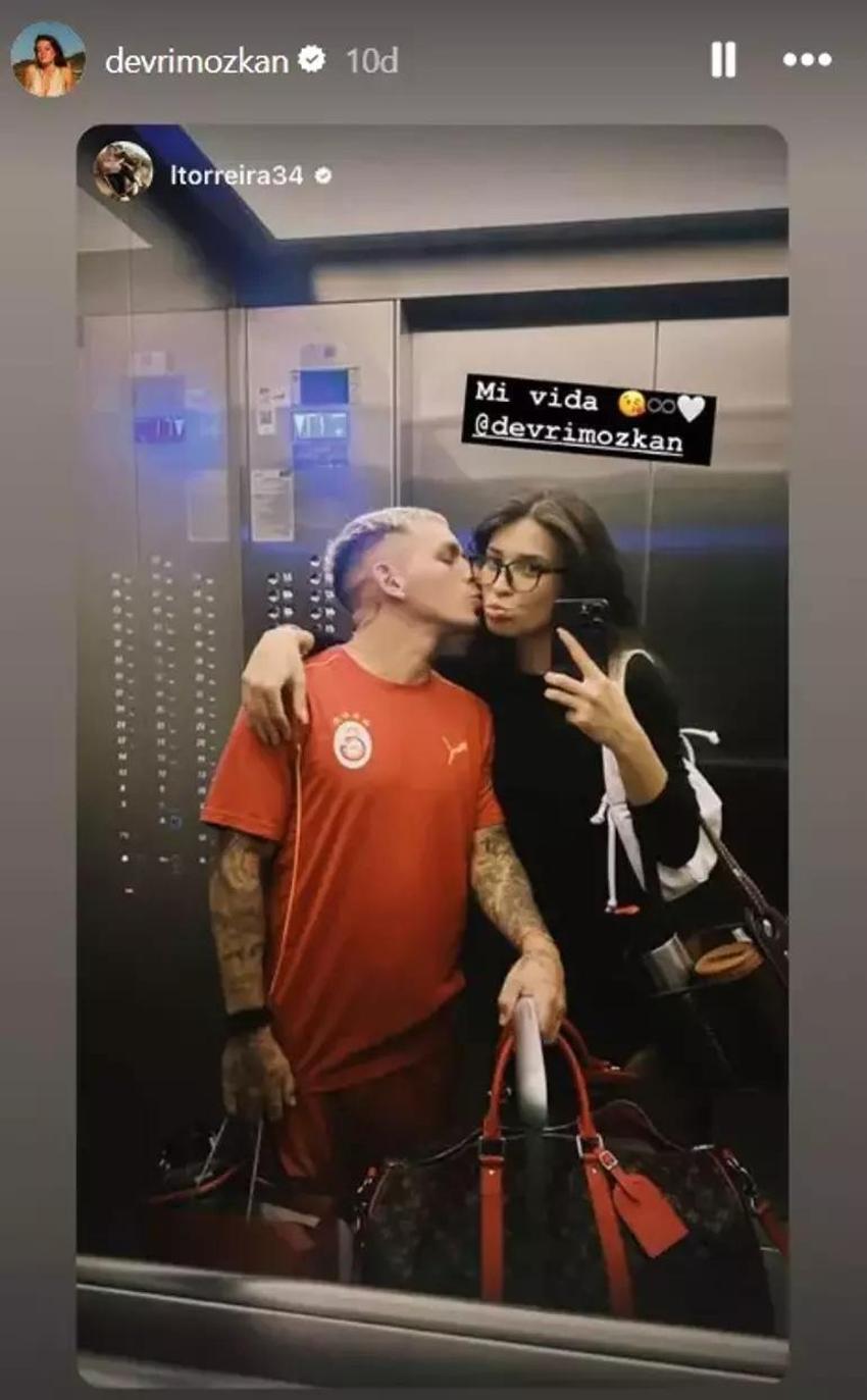 Devrim Özkan Torreira'nın paylaşımına kalbi koydu!
