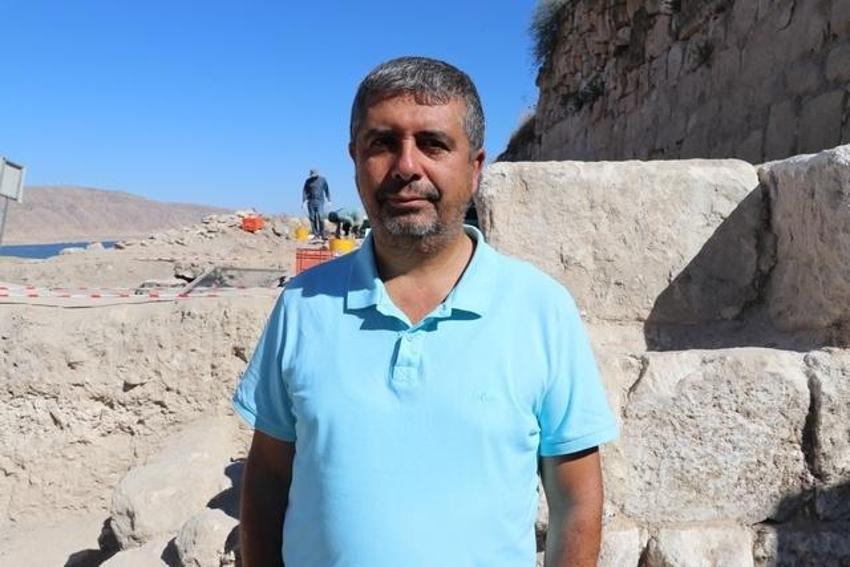 Hasankeyf'te 1600 yıllık askeri yapının kalıntılarına ulaşıldı