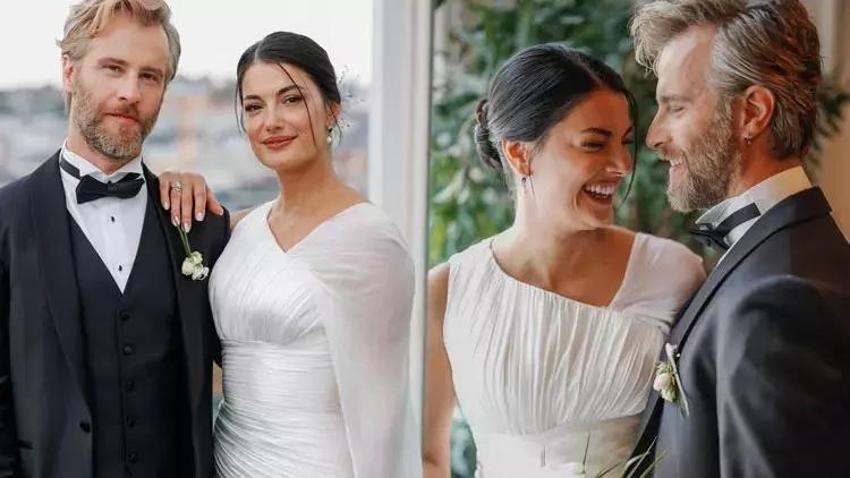Yabancı Damat dizisinin 'Niko'su Özgür Çevik ve Hatice Kartoğlu evlendi!
