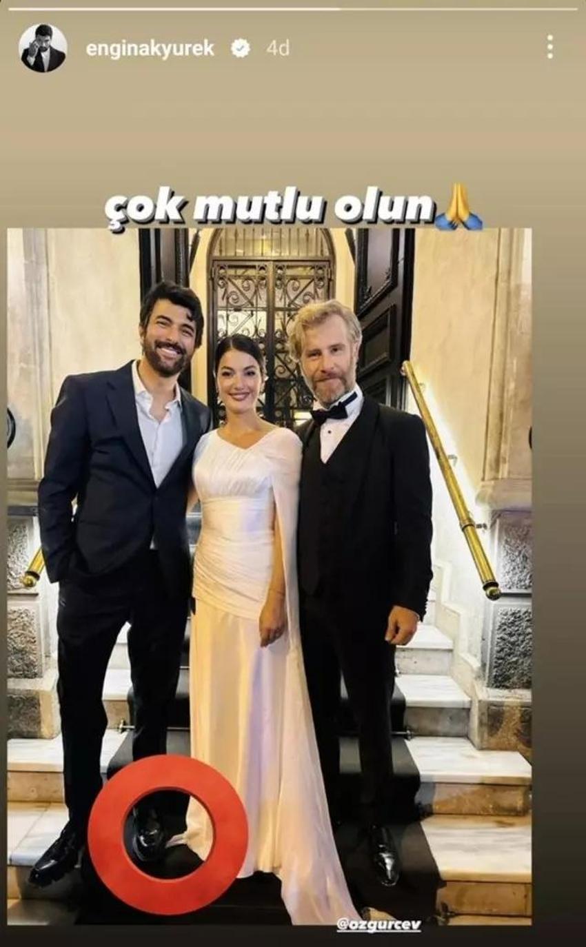 Yabancı Damat dizisinin 'Niko'su Özgür Çevik ve Hatice Kartoğlu evlendi!