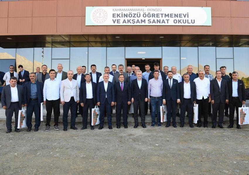 Kahramanmaraş'ta Ekinözü ilçesine dev yatırım! Depremde büyük hasar almıştı