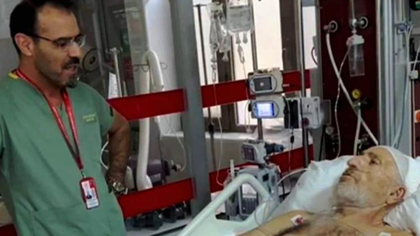 Trabzon'da karın ağrısı şikayetiyle doktora giden adamın karnında tümör bulundu