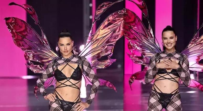 Adriana Lima yıllar sonra podyumda! Kusursuz fiziğiyle göz kamaştırdı
