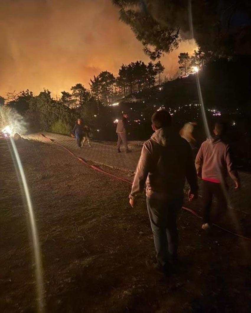 Muğla'nın Ortaca ve Dalaman ilçesinde orman yangını çıktı! Ekipler müdahale ediyor