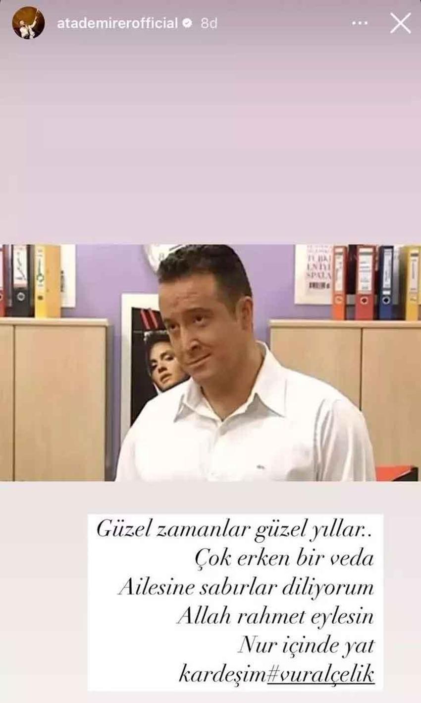 Avrupa Yakası'nın Kubilay'ı Vural Çelik hayatını kaybetti! Sanat dünyasından taziye mesajları 