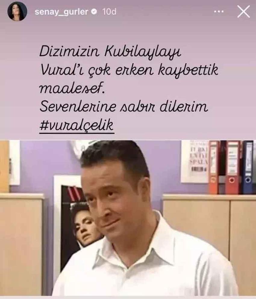 Avrupa Yakası'nın Kubilay'ı Vural Çelik hayatını kaybetti! Sanat dünyasından taziye mesajları 