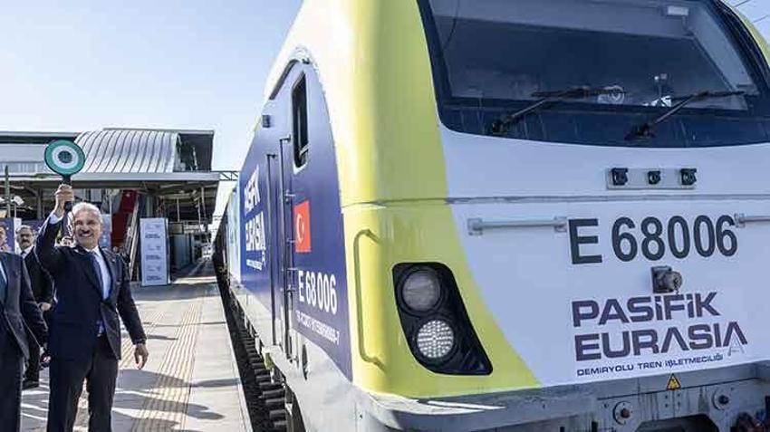 Türkiye'nin ilk uluslararası yük treni seferlerine başladı! Seyahatini 4 günde tamamlayacak