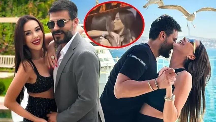 Dilan Polat tahliye partisi verdi kardeşi Sıla Doğu'yu dudağından öptü!