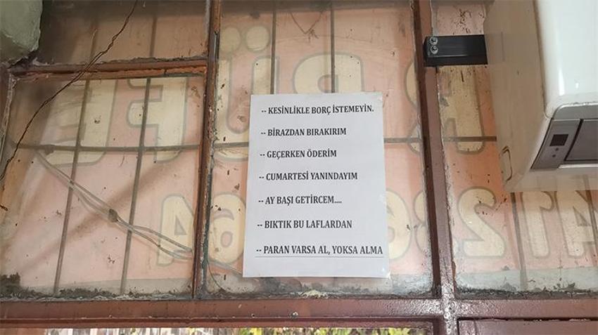 Veresiyeden bıktı, çareyi böyle buldu! 'Caydırıcı oluyor'