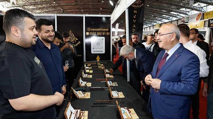 Adana'da doğal taş ve tespih fuarına rekor katılım