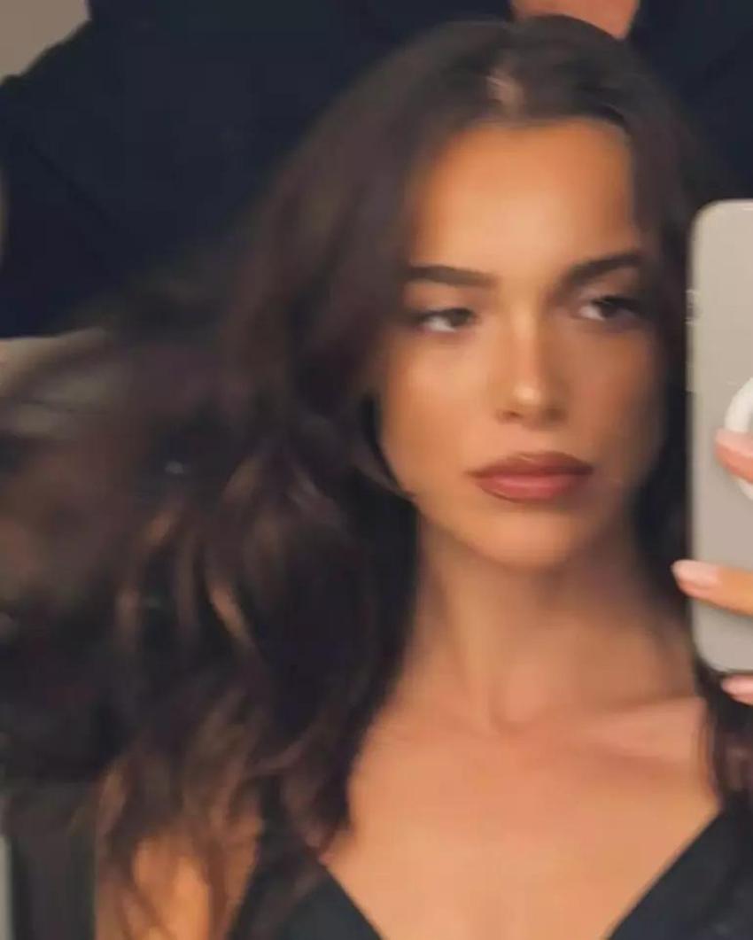 Hafsanur Sancaktutan Cannes dönüşü sevgilisi Kubilay Akayı yalnız bırakmadı