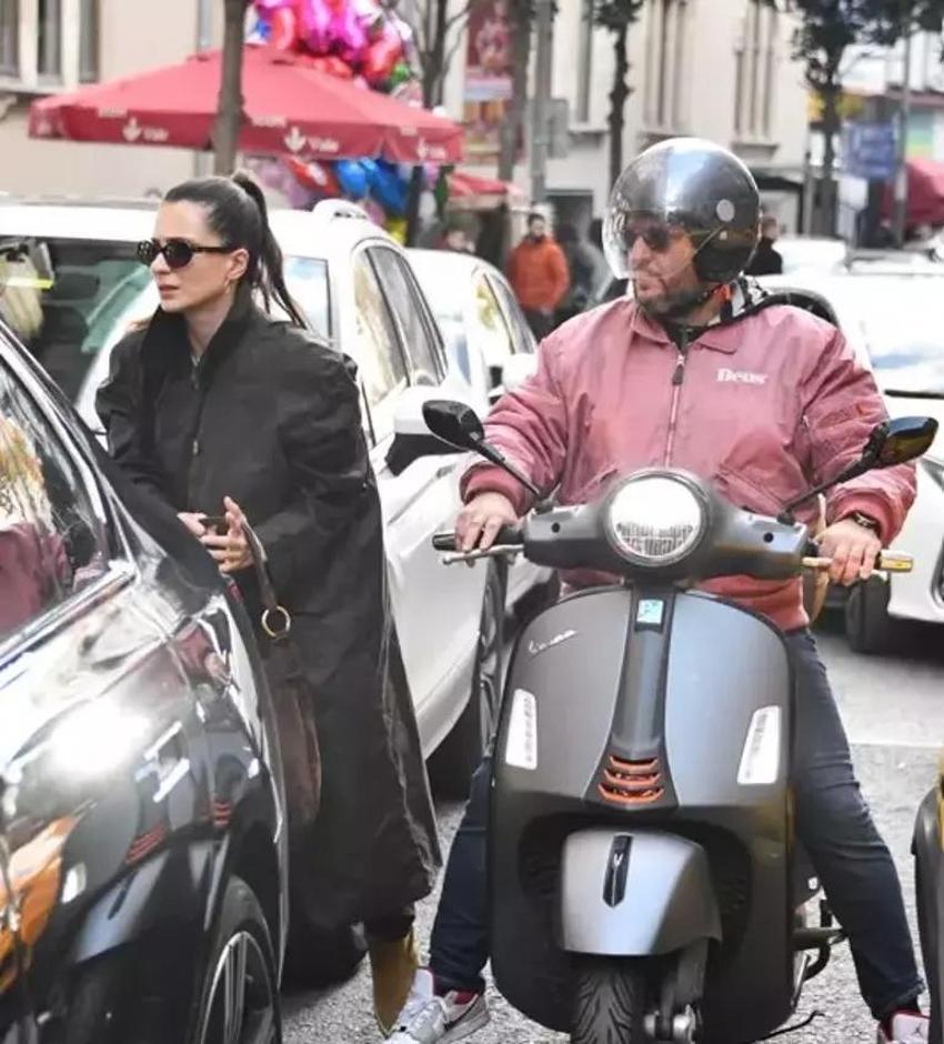 Meriç Aral ile Serkan Keskin'den bir doğru bir yanlış! Kask takmadan doktora koştu