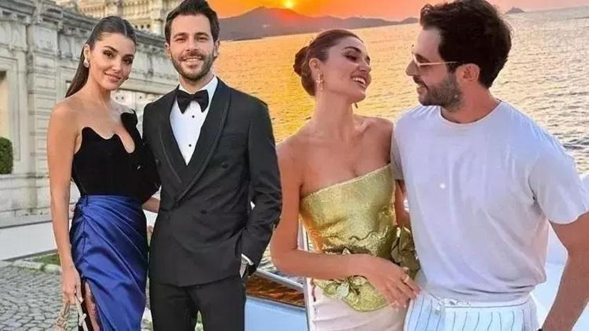 Dedikoduya son verdiler! Hande Erçel ve Hakan Sabancı'dan mutluluk pozu