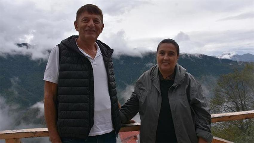 Trabzon'da eğitim alan emekli çift üretime başladı, ek gelir sağlıyorlar