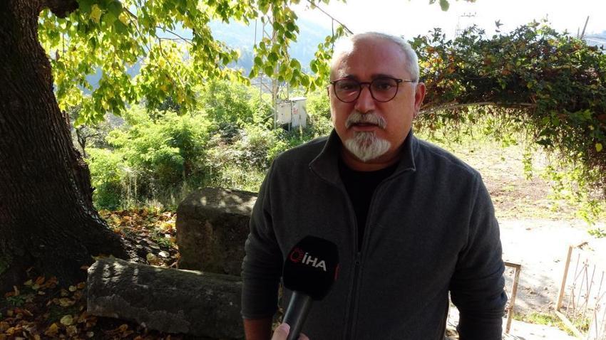 Ordu'da yıllarca üzerine oturup çay içtikleri taş tarihi eser çıktı!