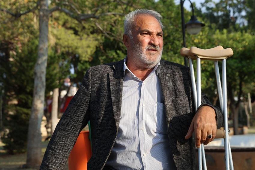 Tek bacağıyla 40 yıldır yaşıyor, tek bir hayali var!