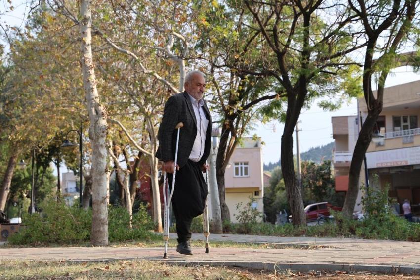 Tek bacağıyla 40 yıldır yaşıyor, tek bir hayali var!
