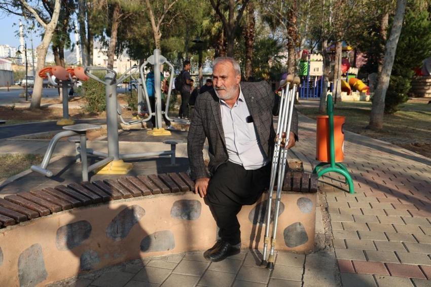 Tek bacağıyla 40 yıldır yaşıyor, tek bir hayali var!