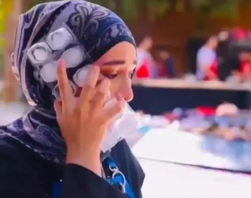 MasterChef'te talihsizlik! Beyza'nın yüzüne kızgın yağ döküldü