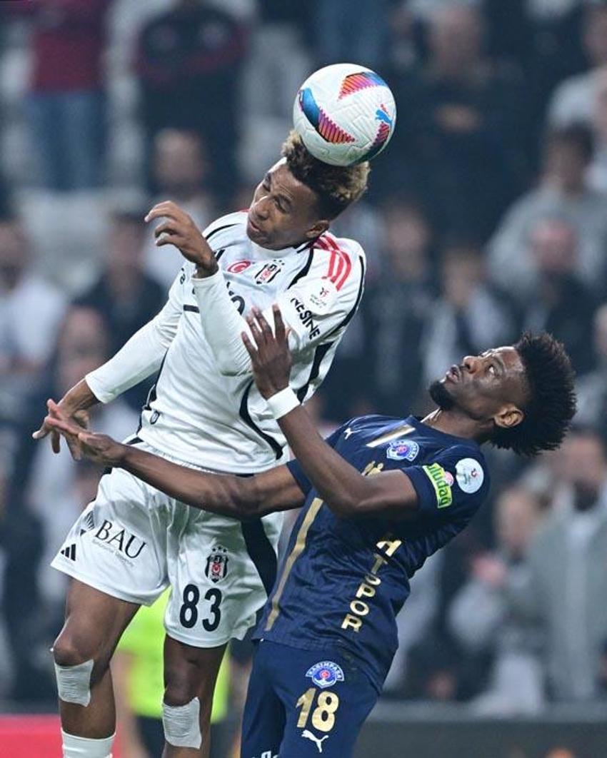 Beşiktaş Kasımpaşa maçında 4 gol 1 kırmızı kart! Kartal başladı Paşa bitirdi