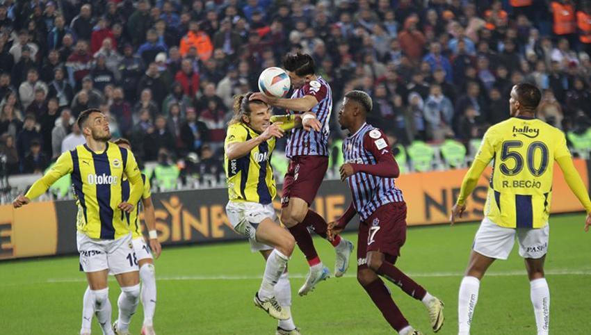 Trabzonspor ve Fenerbahçe maçının dönüm dakikası! 65. dakikaya dikkat