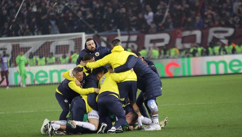 Trabzonspor ve Fenerbahçe maçının dönüm dakikası! 65. dakikaya dikkat