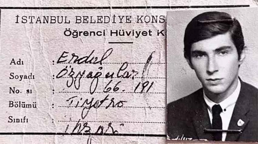 Ünlü oyuncu Erdal Özyağcılar'ın öğrencilik yılları: 'Üzmedi beni şimdiki halim'
