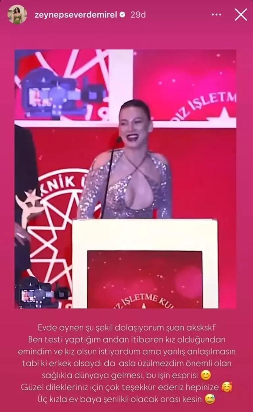Hamile olan ünlülerden Zeynep Demirel karnı burnunda poz verdi!
