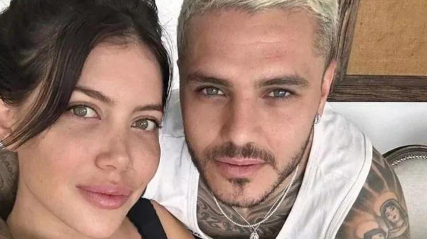 Icardi'ye bir şok daha! Wanda Nara canlı yayında sevgilisiyle öpüştü