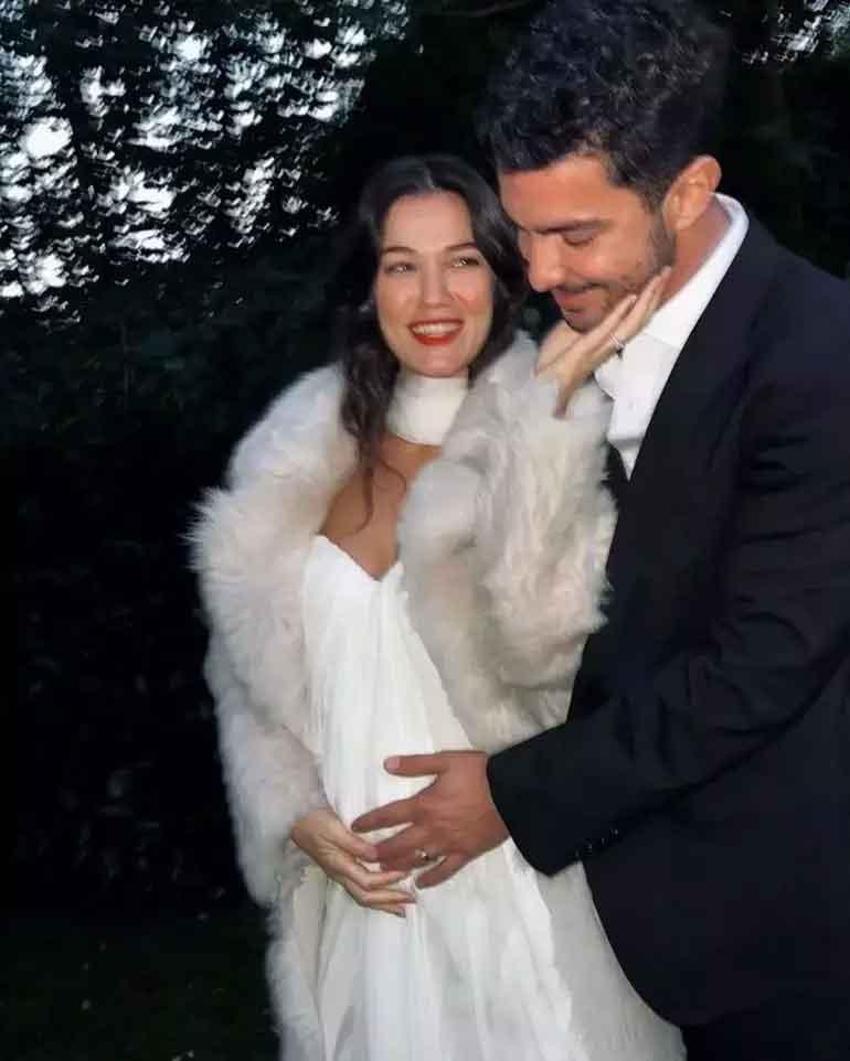 Pınar Deniz'den yeni hamilelik pozu! Sosyal medyadan ilgi gördü