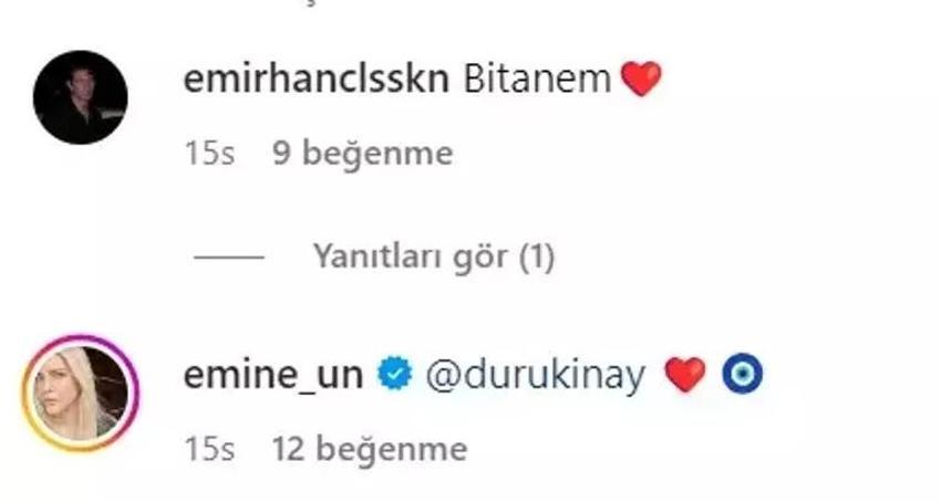 Emre Kınay ile Emre Ün'ün kızı Duru Kınay aşkını ilan etti! Anneden onay gecikmedi
