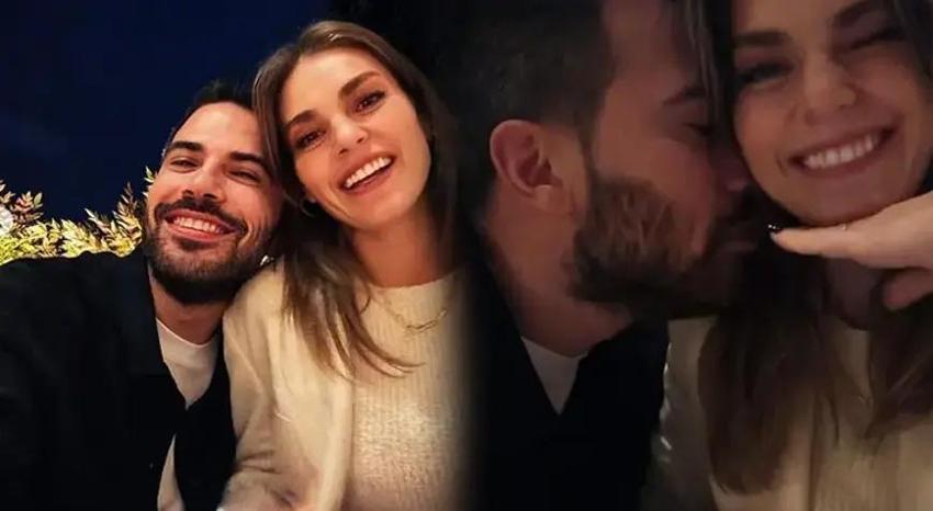 Aslı Enver'den eşiyle birlikte yıldönümü pozu!
