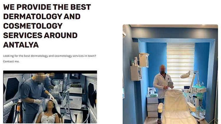 VIP minibüste 'seyyar güzellik salonu'! Lise mezunu sahte doktor yakalandı