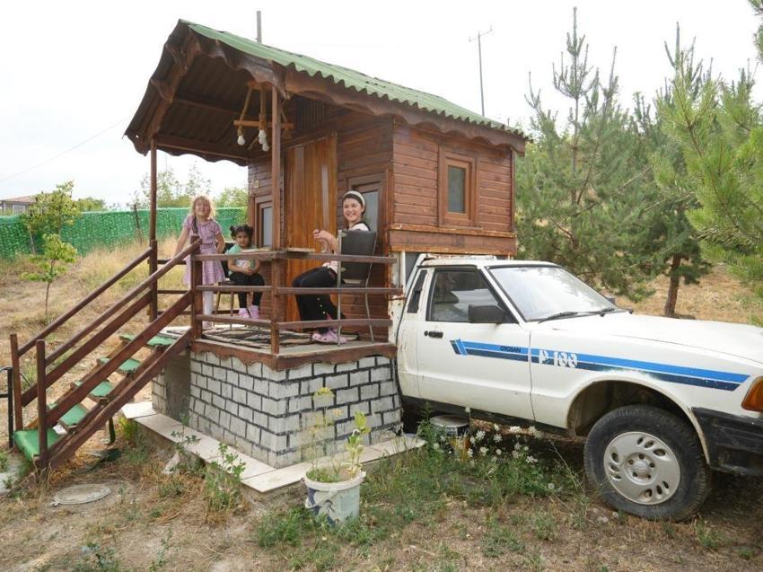 Süper dede süper çiftlik kurdu! Keyfini Kastamonulu çocuklar sürüyor
