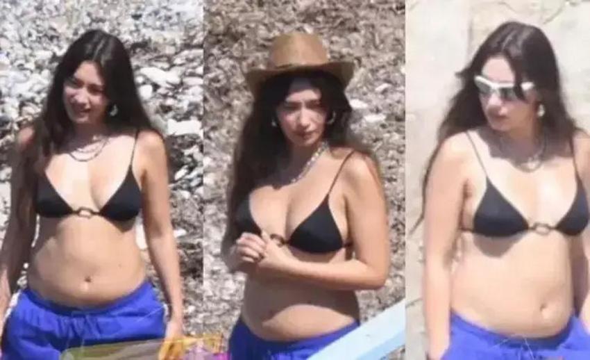 Neslihan Atagül'den yeni hamilelik pozları: '24. haftadan bildiriyorum'