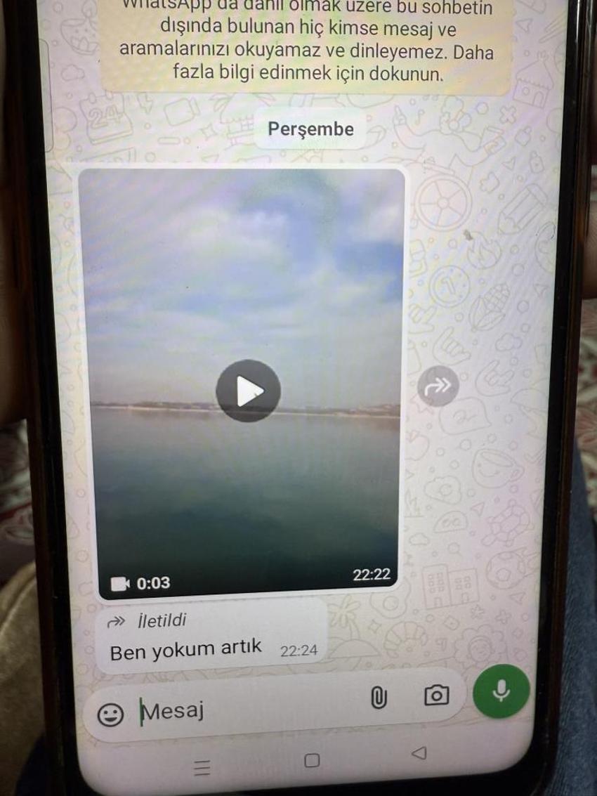 Adana'da gölde cesedi bulunan Medine en son patronuna mesaj atmış!