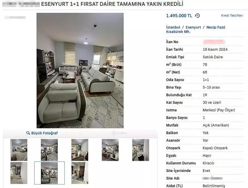 1.5 milyon liraya yüzlerce 1+1 konut satışa çıktı! Kira getirisi amortisman süresini kısaltıyor
