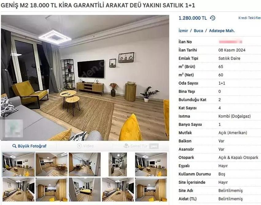 1.5 milyon liraya yüzlerce 1+1 konut satışa çıktı! Kira getirisi amortisman süresini kısaltıyor
