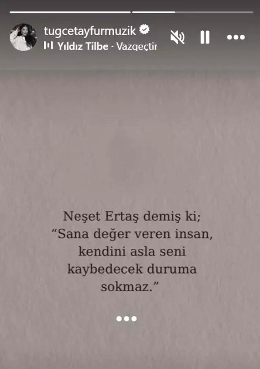 Tuğçe Tayfur sosyal medyadan ima etti! Boşanıyor iddiası gündeme oturdu