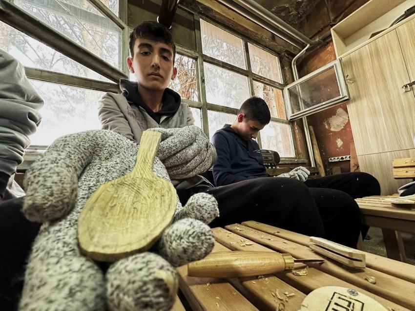 Karabük'te kaybolan meslekler meslek lisesinde yeniden öğretiliyor